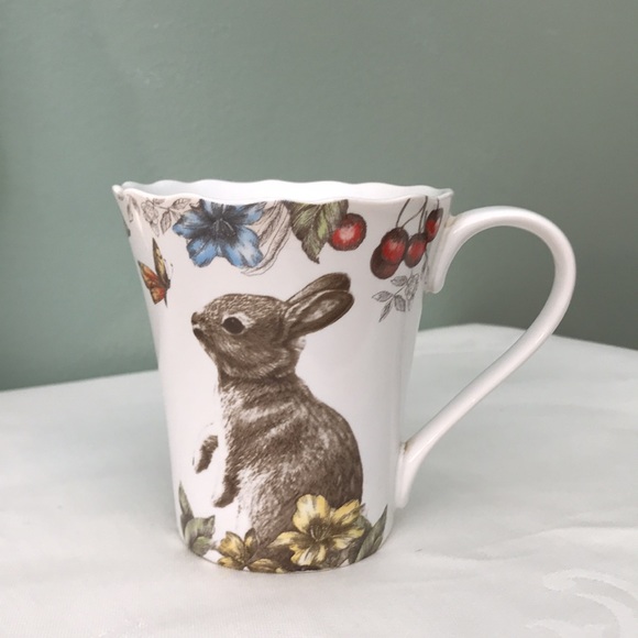 Pier 1 Imports: Four Piece Porcelain Sofie the Bunny Place Setting. - Picture 3 of 12